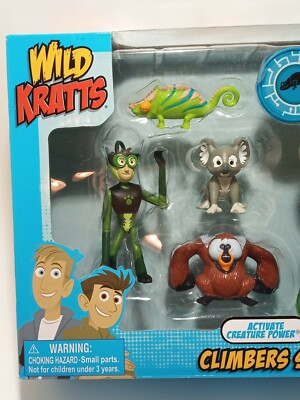 Wild Kratts Activate Creature Power Spider Monkey Climbers Set 4