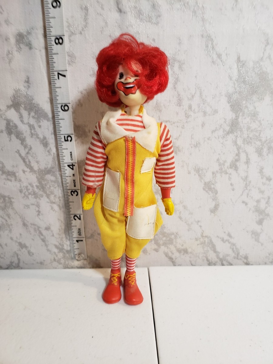 Vintage 1976 Remco Ronald McDonald Action Figure Doll Vintage 1976 Remco Ronald McDonald Action Figure Doll