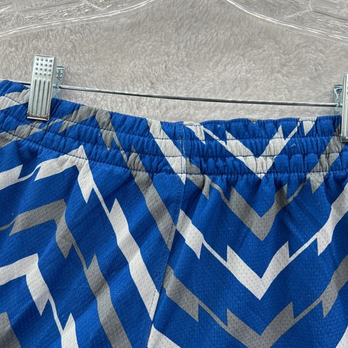 Nike Dri-Fit Shorts Boys Medium Blue Shorts Running Gym Training Polyester Youth - Picture 10 of 10