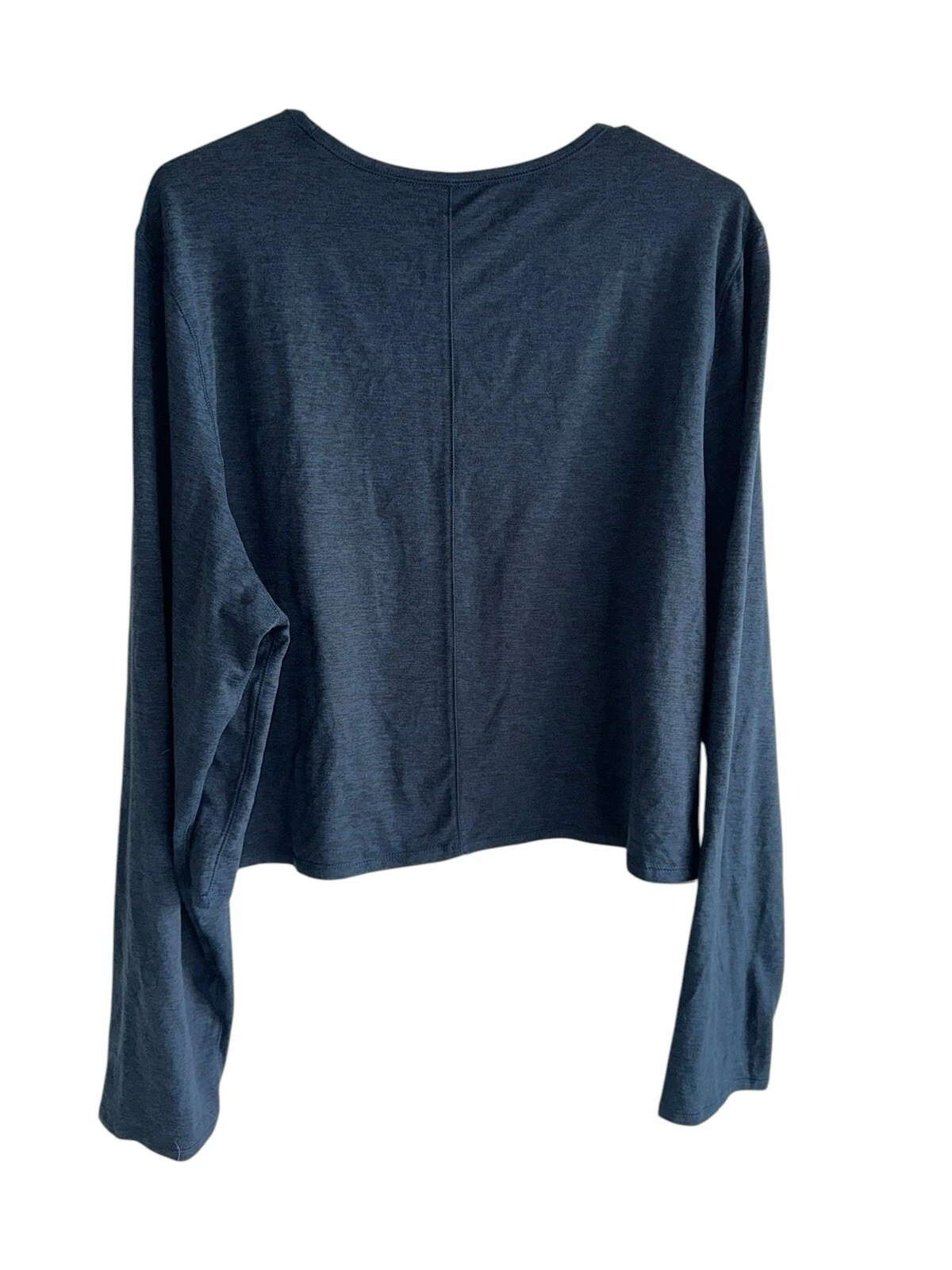 girlfriend-collective reset cropped long sleeve shirt
