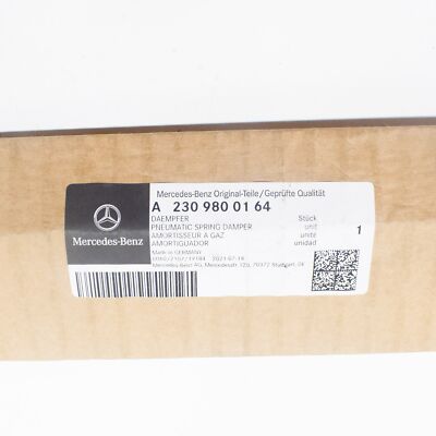 NEU MERCEDES-BENZ SL R230 KOFFERRAUMDECKEL GASFEDER-DÄMPFER 