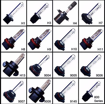 HID REPLACEMENT BULBs ALL COLORs H11 9006 9005 H4 H7 9007 H13 H10
