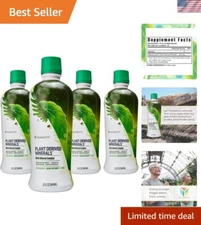Plant Derived Liquid Minerals - 77+ Natural Unaltered Trace Minerals - 19,000...