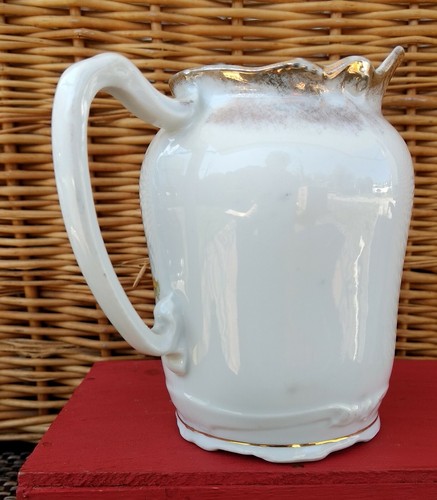 Montpelier VT Library Creamer Wheelock Germany Souvenir Vintage Color Pitcher - Picture 5 of 12