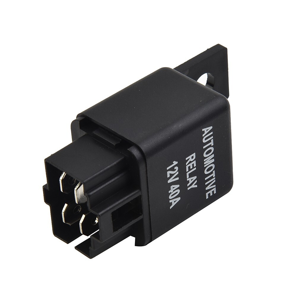 High Amperage 4 Pin SPST Alarm Relay Ideal for Air Horns and Car Alarms