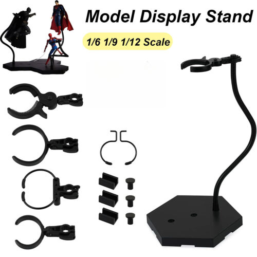 1/2X Action Figure Stand Holder for 1/6 1/9 1/12 Scale Model Display Doll Base - Picture 4 of 23