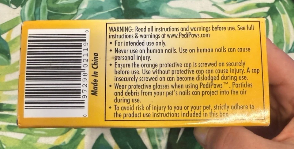 NUEVO Repuesto de amoladora de uñas para mascotas PediPaws G-3379 - 12 cabezas cortadora de garras para perro gato Foto 3 de 3