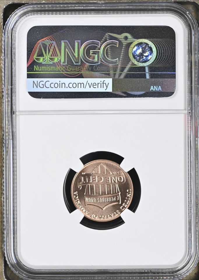 2025  D Lincoln SHIELD 1c Cent 2 Coin Set NGC MS66 RD FIRST RELEASES , FR Denver - Image 2 of 3