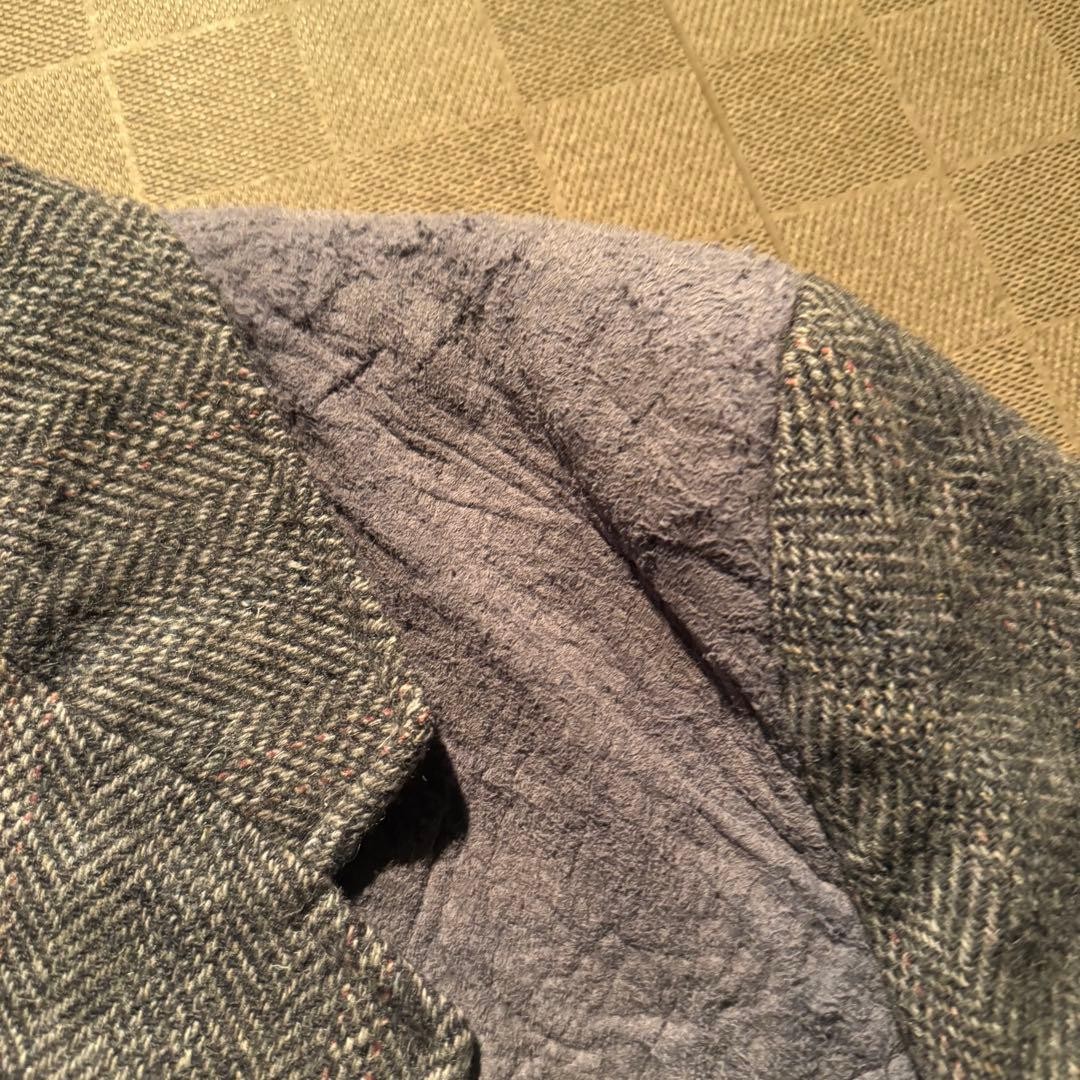 Pendleton 70's Herringbone Wool Tailored Jacket 4… - image 5