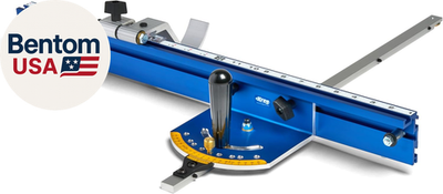 #ad #ad KMS7102 Table Saw Precision Miter Gauge System Factory Calibrated with Miter $253.30