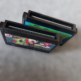 Showa Retro Famicom Shadow Legend Family Boxing Set of 2 Used Video Games