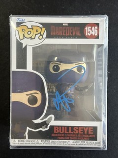 Wilson Bethel Signed Daredevil Bullseye Funko Pop #1546 AUTO JSA COA