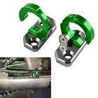 Rear Brake Hose Clamp Swingarm Cable Line Holder For Kawasaki KX 85 125 250 500