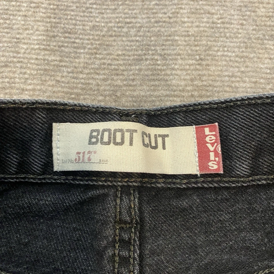 Jeans masculino vintage Levi's 527 32 serve 31x27 bootcut angustiado cowboy Rockabilly Y2K - Imagem 4 de 4