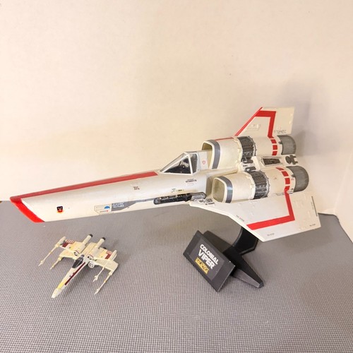Battlestar Galactica Colonial Viper & X-Wing Fighter Model Lot As-Is