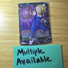 Prince of Destruction Vegeta Prideful Warrior SR RE Gold Foil Dragon Ball Card