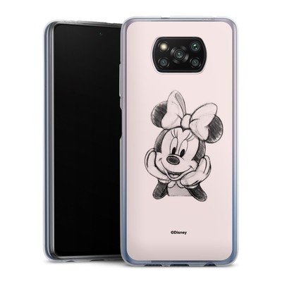 Handyhülle für Xiaomi Poco X3 nfc Disney Minnie Mouse Offizielles Lizenzprodukt