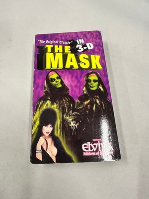 The Mask VHS 1961 3-D Horror Elvira Midnight Madness Rhino Home