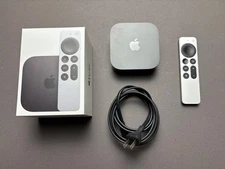 Apple TV 4K 3rd Gen. 128GB Media Streamer - Black, Wi-Fi + Ethernet