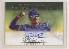 2021 Upper Deck Goodwin Champions Horizontal Auto Wilman Diaz #HA-WD Auto uw5