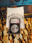 2020 (P) American SILVER EAGLE MS70 Fdoi MERCANTI SIGNED E10-191