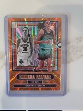 2025 Panini Donruss WNBA Franchise Features Orange Laser /399 Breanna Stewart NY