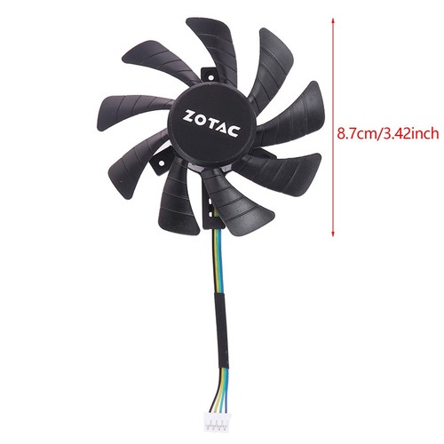 T129215SH Cooler Fan Replacement For GTX1060 ITX Mini Video Card Cooing Fan - Afbeelding 3 van 12