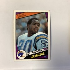 1984 Topps NFL Kellen Winslow Los Angeles Chargers