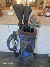 SUPERB FULL SET OF MENS CALLAWAY AND YONEX GOLF CLUBS, RIGHT HANDED