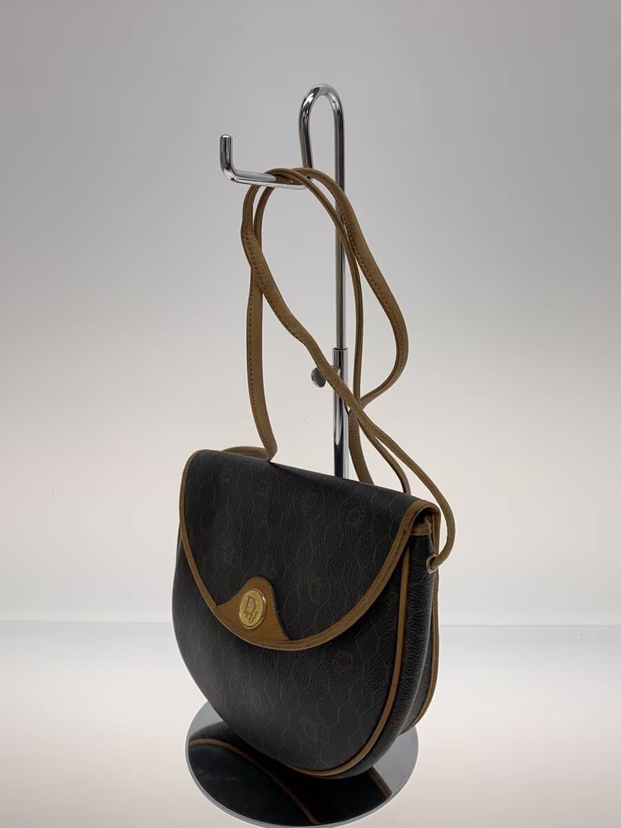 Christian Dior Black PVC Shoulder Bag Imported from Japan