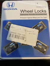 Genuine Honda Wheel Lock Set Oem New 08w42-sna-100