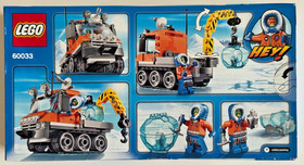 LEGO City: Arctic Ice Crawler (60033) Complete + Minifigs + Instructions Retired