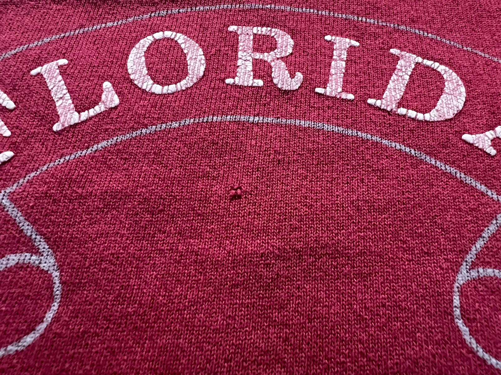 Vintage St. Augustine Florida Red Pullover Sweats… - image 8