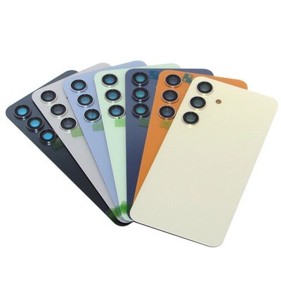 For Samsung Galaxy S24 S24+ S24 Ultra FE Battery Door Glass Cover +Camera Lens
