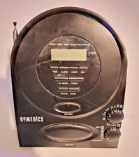 Homedics SS-400B Alarm Clock AM/FM Radio Sound Machine Spa Therapy Timer Snooze