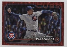 2024 Topps Series 1 Red Crackle Foil 111/199 Hayden Wesneski #337 1f3g