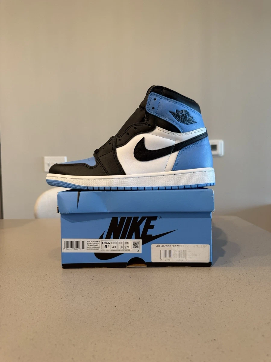 Las mejores ofertas en Jordan 1 Retro OG High UNC Toe | eBay