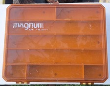 Vintage Magnum by Plano 1152 Double-Sided Tackle Box USA 15x12x5"