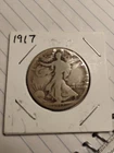 1917 50C Obverse Walking Liberty Half Dollar