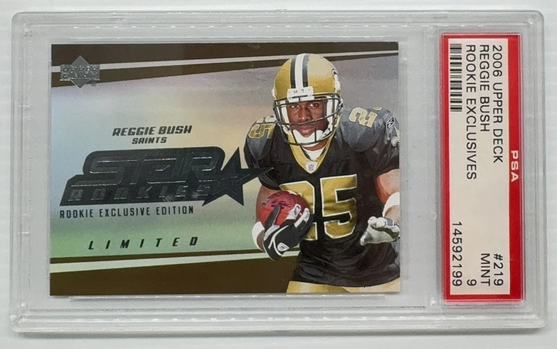 Reggie Bush Upper Deck #219 Rookie Exclusives