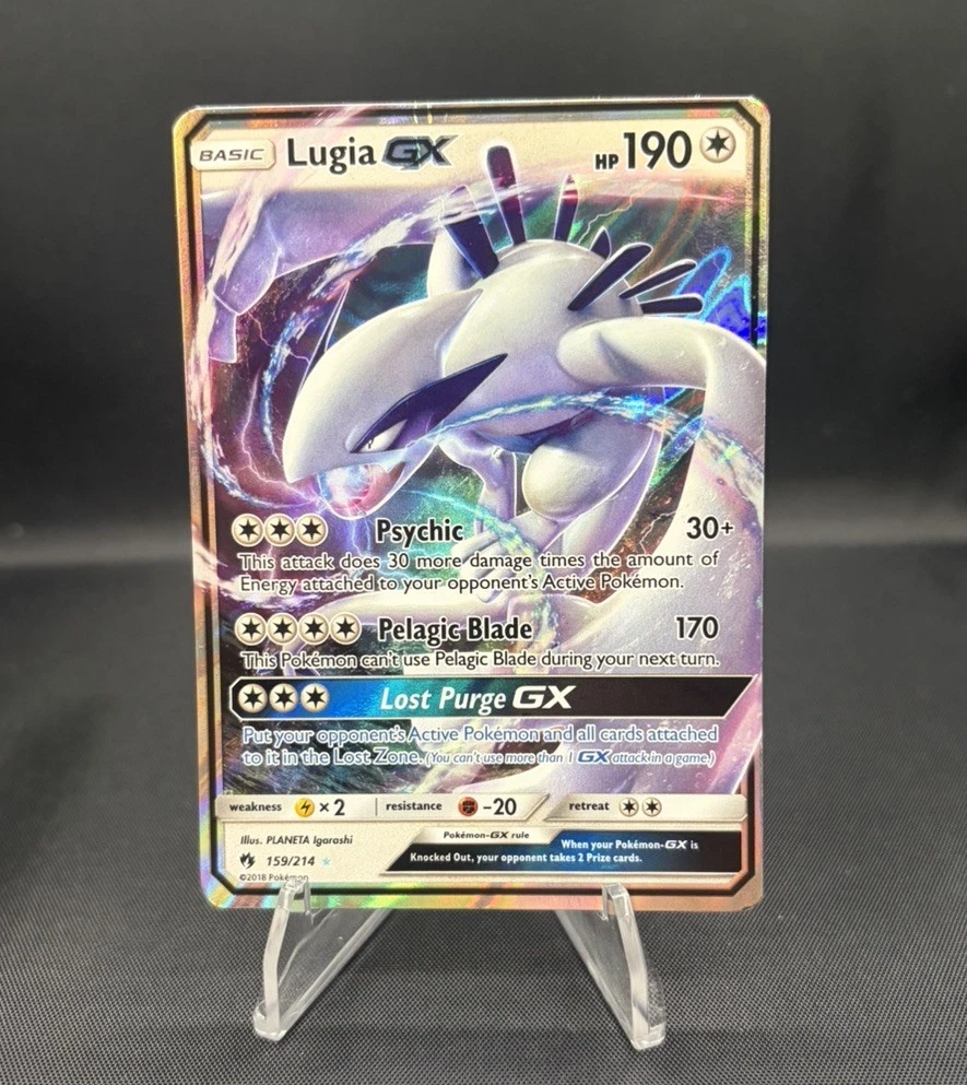 Lugia GX 159/214 Sm-Lost Thunder Holo