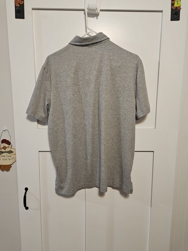 Polo Ralph Lauren Men’s Gray Short Sleeve Polo Shirt Soft Size L Pima Cotton - Picture 10 of 12