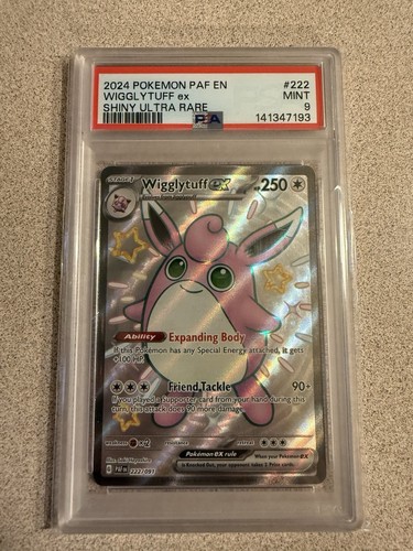 Wigglytuff ex graded PSA 9 for sale on eBay