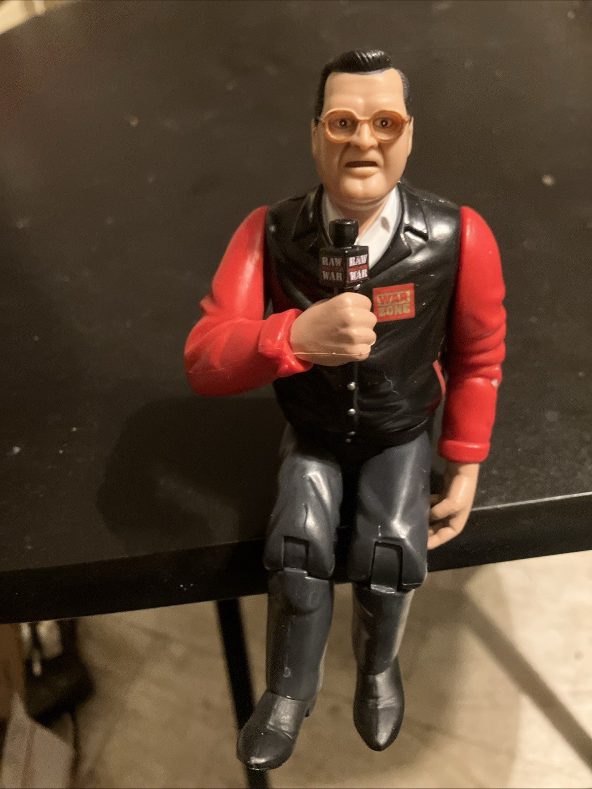 Announcer With Mic