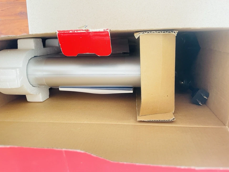 Plextor PX-708UF External DVD/CD Rewritable Drive BOX Untested, Cord, Inserts - Image 2 of 4