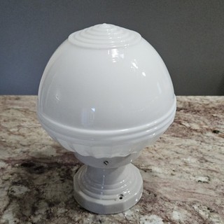 Antique Milk Glass Ceiling Lamp Shade