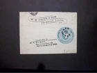 GB Stationery QV 2d blue 'W.H.SMITH' advertising ring Wrapper to France H&B AR27