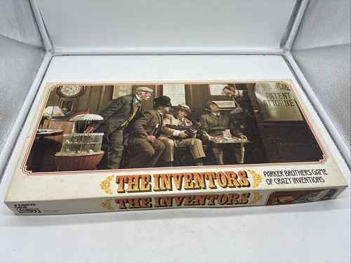 Vintage THE INVENTORS Parker Brothers Game of Crazy Inventions 1974 - COMPLETE