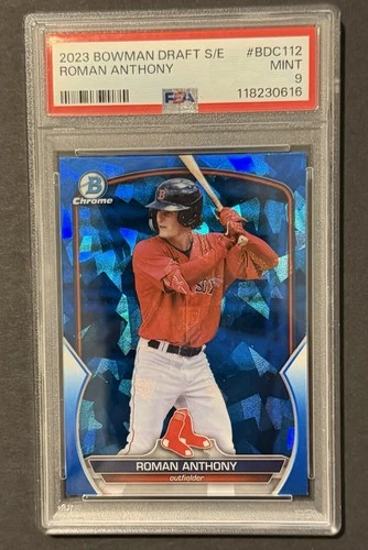2023 Bowman Chrome Draft Sapphire Edition - Roman Anthony #BDC-112 (RC) PSA 9