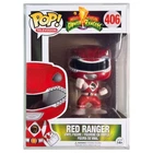 Funko Pop Mighty Morphin Power Rangers Red Ranger #406 Television Vaulted VHTF